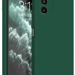 Newface Samsung Galaxy S23 Fe Kılıf First Silikon - Koyu Yeşil