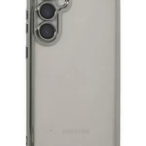 Newface Samsung Galaxy S23 Fe Kılıf Razer Lensli Silikon - Gümüş