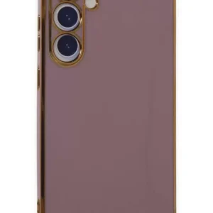 Newface Samsung Galaxy S24 Plus Kılıf Volet Silikon - Mor