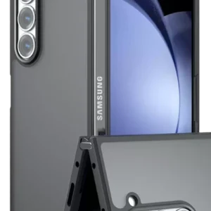 Newface Samsung Galaxy Z Fold 5 Kılıf Blur Fold Kapak - Mat Siyah