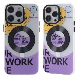 Newface İphone 12 Pro Max Kılıf Apollo Magneticsafe Desenli Kapak - Apollo Şeffaf - 6