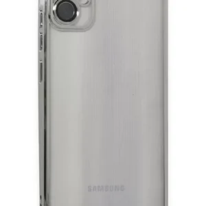 Newface Samsung Galaxy A05 Kılıf Razer Lensli Silikon - Gümüş