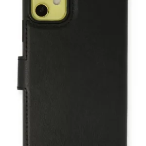 Newface İphone 13 Mini Kılıf Trend S Plus Kapaklı Kılıf - Siyah