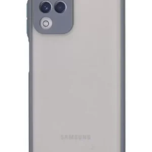 Newface Samsung Galaxy A22 Kılıf Montreal Silikon Kapak - Gri