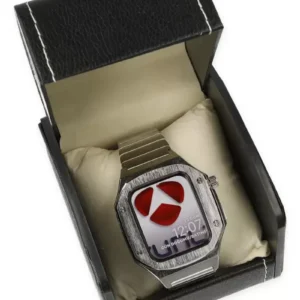 Newface Apple Watch 45mm Kr409 Metal Kordon - Gümüş