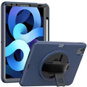 Newface İpad 2022 10.9 (10.nesil) Kılıf Hand Strap Tablet Kılıfı - Lacivert