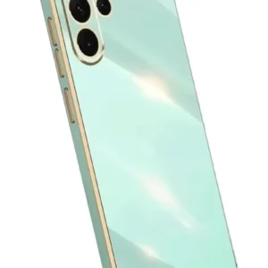 Newface Samsung Galaxy S24 Ultra Kılıf Volet Silikon - Açık Yeşil