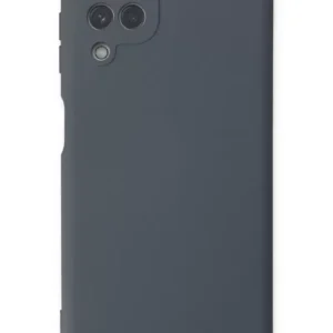 Newface Samsung Galaxy A22 Kılıf Nano İçi Kadife Silikon - Gri