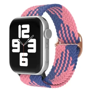 Newface Apple Watch 38mm Star Kordon - Pembe-mavi