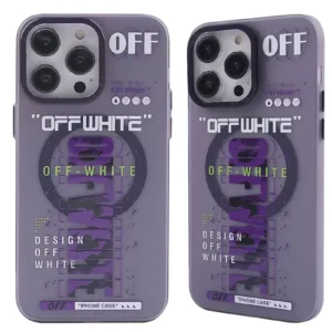 Newface İphone 13 Pro Kılıf Apollo Magneticsafe Desenli Kapak - Apollo Mor - 3