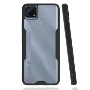 Newface Realme C25 Kılıf Platin Silikon - Siyah