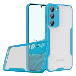 Newface Samsung Galaxy S23 Plus Kılıf Platin Silikon - Mavi