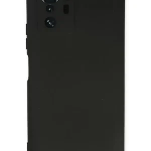 Newface Xiaomi Poco X3 Gt Kılıf Nano İçi Kadife Silikon - Siyah