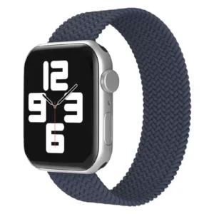 Newface Apple Watch 38mm Ayarlı Solo Silikon Kordon - Lacivert