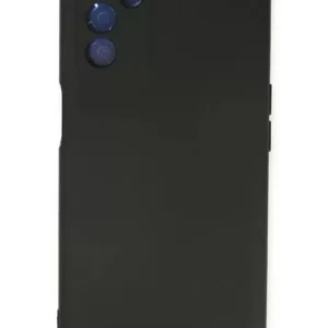 Newface Oppo A16 Kılıf Nano İçi Kadife Silikon - Siyah