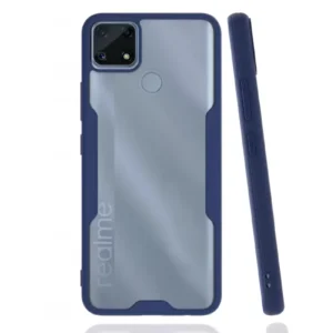 Newface Realme C25 Kılıf Platin Silikon - Lacivert