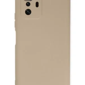 Newface Xiaomi Poco X3 Gt Kılıf Nano İçi Kadife Silikon - Pudra