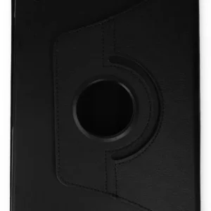 Newface Samsung Galaxy Tab A9 Plus Kılıf 360 Tablet Deri Kılıf - Siyah