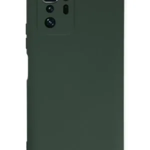 Newface Xiaomi Poco X3 Gt Kılıf Nano İçi Kadife Silikon - Koyu Yeşil