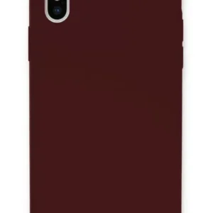 Newface İphone Xs Max Kılıf Lansman Legant Silikon - Bordo