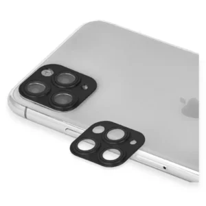 Newface İphone 11 Pro Max Pers Alüminyum Kamera Lens - Siyah