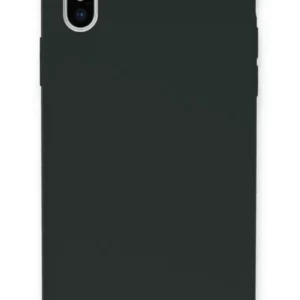 Newface İphone Xs Max Kılıf Lansman Legant Silikon - Koyu Yeşil