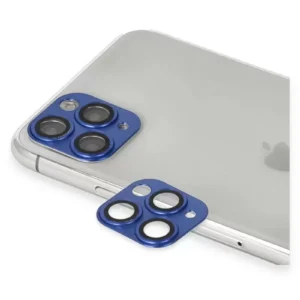 Newface İphone 11 Pro Max Pers Alüminyum Kamera Lens - Lacivert