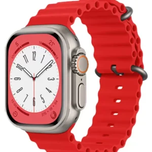 Newface Apple Watch 38mm Ocean Kordon - Kırmızı