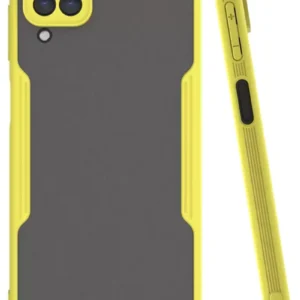 Newface Samsung Galaxy A22 Kılıf Platin Silikon - Sarı