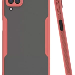 Newface Samsung Galaxy A22 Kılıf Platin Silikon - Pembe