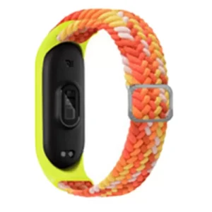 Newface Xiaomi Mi Band 6 Star Kordon - Turuncu-sarı