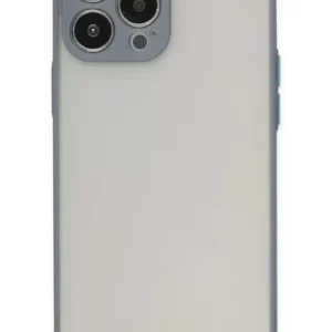 Newface İphone 13 Pro Kılıf Montreal Silikon Kapak - Gri