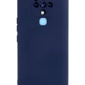 Newface Tecno Camon 16 Kılıf Nano İçi Kadife Silikon - Lacivert
