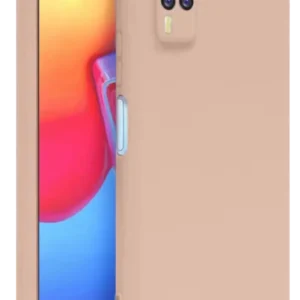 Newface Vivo Y53s Kılıf Nano İçi Kadife Silikon - Pudra