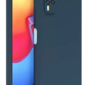 Newface Vivo Y53s Kılıf Nano İçi Kadife Silikon - Lacivert