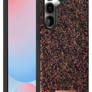 Onegif Samsung Galaxy S24 Bright Simli Kapak - Derin Mor