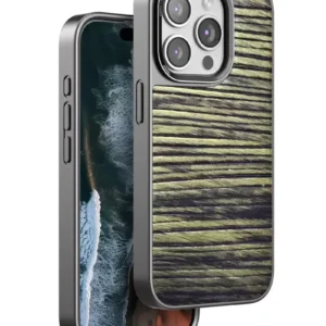 Venco İphone 14 Pro Wave Kapak - Koyu Kahve