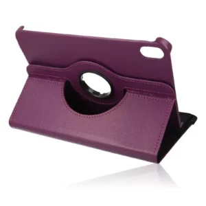 Newface İpad Mini 6 Kılıf 360 Tablet Deri Kılıf - Mürdüm