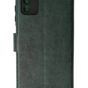 Newface Samsung Galaxy A03s Kılıf Trend S Plus Kapaklı Kılıf - Yeşil