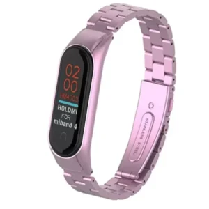 Newface Xiaomi Mi Band 4 Metal Baklalı Kordon - Rose