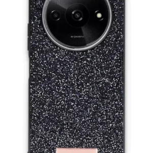 Onegif Xiaomi Redmi A3 4g Bright Simli Kapak - Siyah