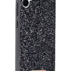 Onegif Samsung Galaxy A06 Bright Simli Kapak - Siyah