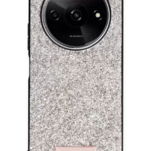 Onegif Xiaomi Redmi A3 4g Bright Simli Kapak - Gold