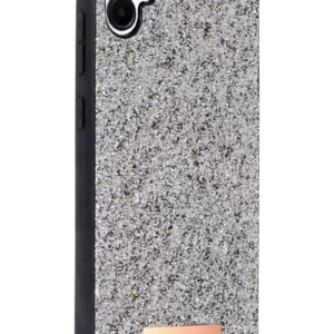 Onegif Samsung Galaxy A06 Bright Simli Kapak - Gümüş