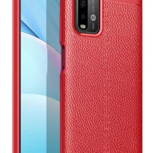 Newface Xiaomi Redmi 9t Kılıf Auto Focus Kapak - Kırmızı