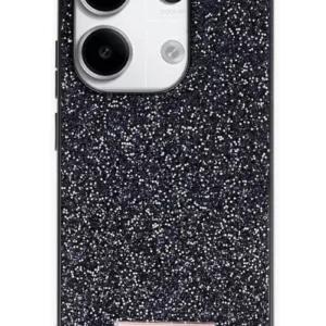 Onegif Xiaomi Redmi Note 13 Pro 4g Bright Simli Kapak - Siyah