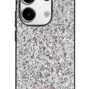 Onegif Xiaomi Redmi Note 13 Pro 4g Bright Simli Kapak - Gümüş