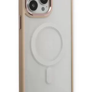Newface İphone 13 Pro Kılıf Room Magneticsafe Silikon - Pudra