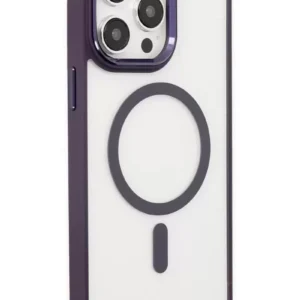 Newface İphone 13 Pro Kılıf Room Magneticsafe Silikon - Derin Mor