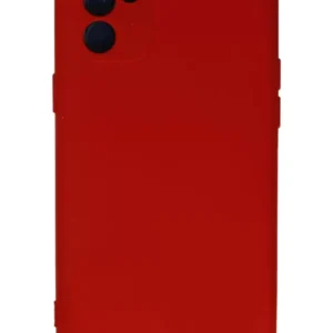 Newface Oppo Reno 6 Kılıf Nano İçi Kadife Silikon - Kırmızı